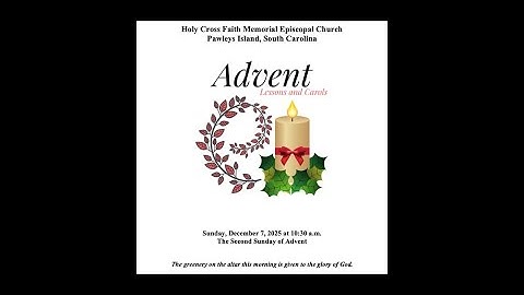 Advent Lessons and Carols 2025