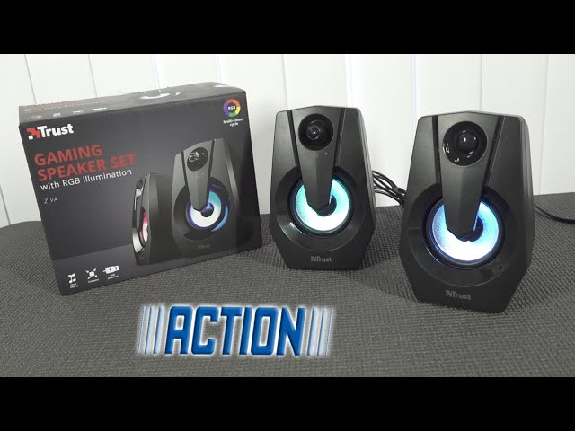 9,95,- Gaming Ziva RGB Set 2.0 Speaker € - Trust YouTube