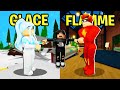 Maman de glace vs papa de feu brookhaven roblox