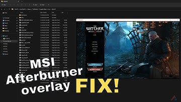 The Witcher 3 Next Gen - MSI Afterburner / Steam Overlay Fix