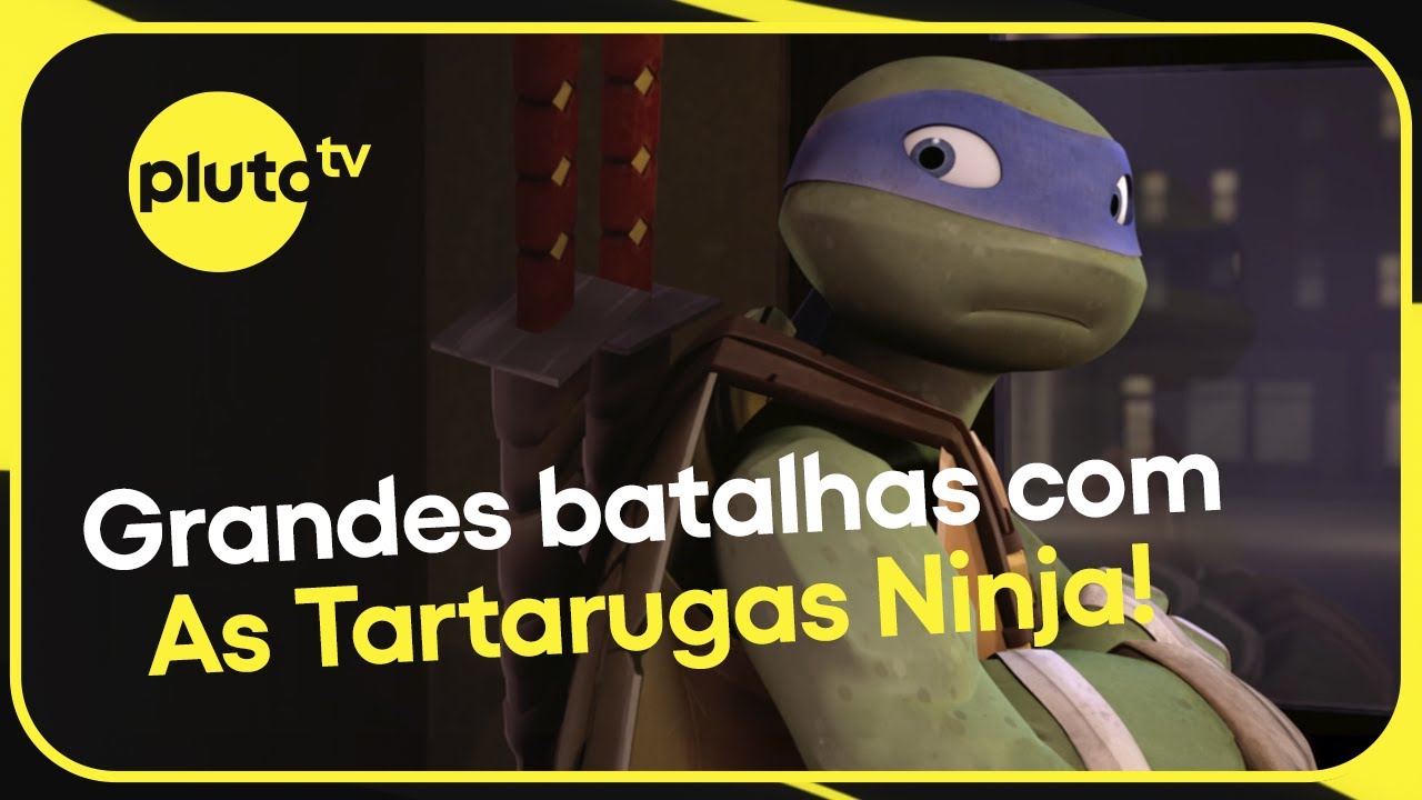 UMA HORA das melhores batalhas 💥 | As Tartarugas Ninja | Pluto TV