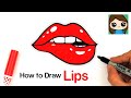 How to Draw Lips Easy