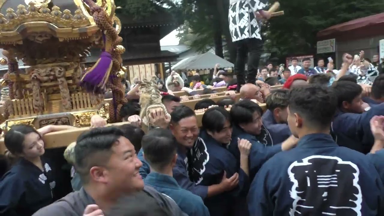 大前神社秋例大祭　　　神輿