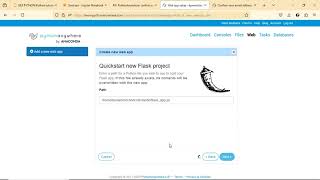 How to deploy your flask app on python anywhere 