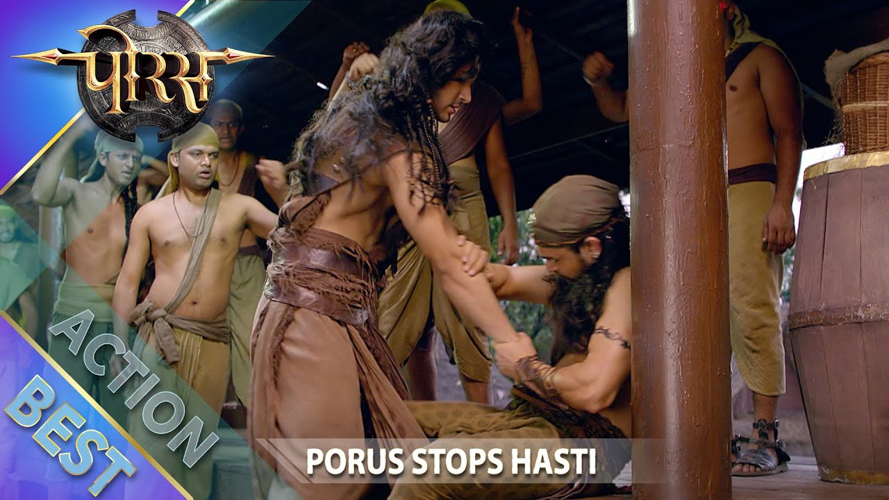 Pourav Rashtra Map Porus | Porus stops Hasti from going to Paurav Rashtra | Best Action ...