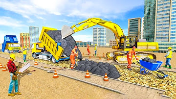 Train Bridge Construction Simulator । Railway Builder Games । Android Gameplay