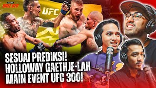 HOLLOWAY GAETHJE THE REAL MAIN EVENT UFC 300!! #podcastduelufc #31