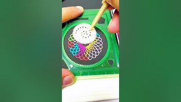“Watch the Magic Unfold 🌟🖊️” #spirograph #short