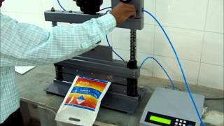 Balloon Burst Tester P312D   Small Pouch   Video