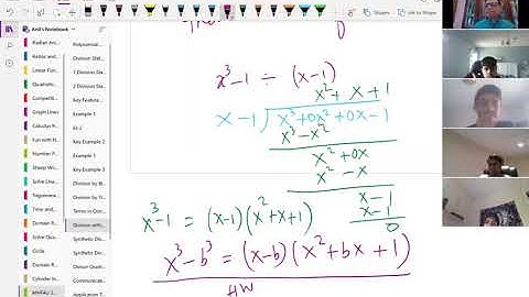 Polynomial Long and Synthetic Division  Anil Kumar Class  MHF4U Advance Functions