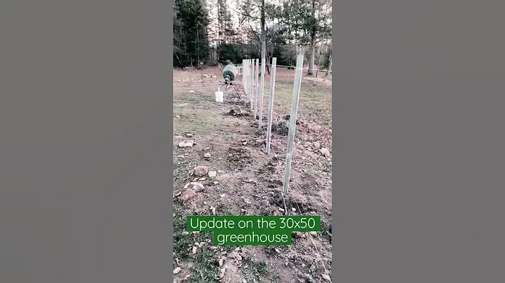 Update on the 30x50 greenhouse in the UP Michigan
