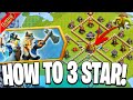 How to 3 star the chief of the north challenge in clash of clans