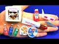 12 DIY MINIATURE FOOD REALISTIC HACKS AND CRAFTS ~ Hot Dog, Cheese, 3D Glasses and more