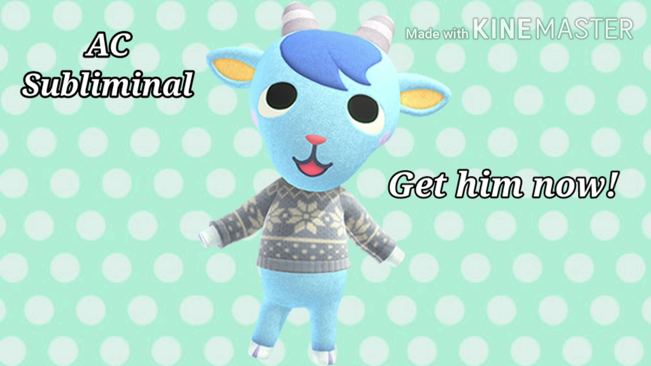 Get Sherb On Animal Crossing NOW Subliminal (+Mini Booster) - YouTube