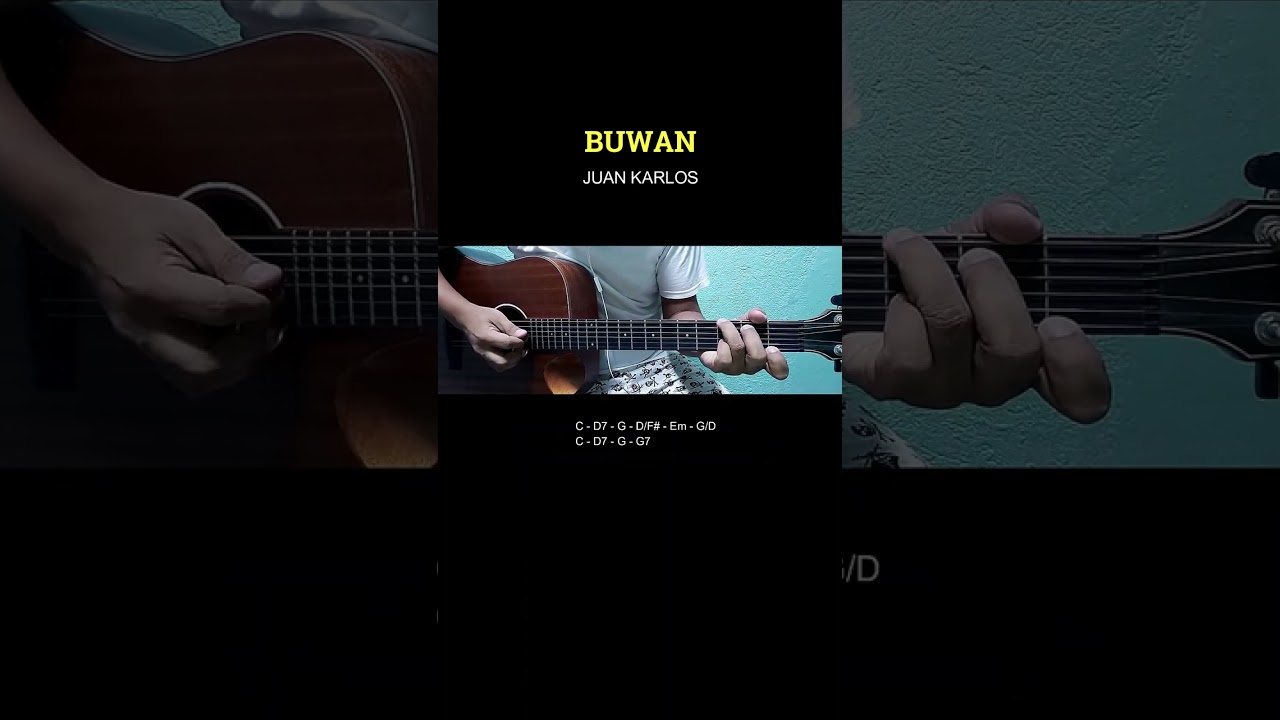 Buwan - Juan Karlos | Guitar Tutorial | Guitar Chords 