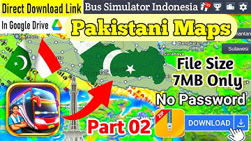 Indonesia Bus Simulator Pakistan Map Mod__Pakistani Map OBB File__OBB Lagane Ka Tarika__Part 02 Full