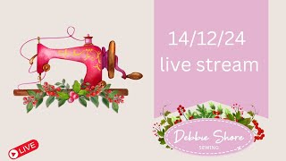 Debbie Shore Live Stream 14/12/24
Just a quick catch up!
New fabrics here... https://www.debbieshoresewing.com/categories/new-arrivals/
Subscribe to my YouTube channel here https://www.youtube.com/channel/UCckN...
Join me LIVE every Wednesday at 4pm GMT and Saturday at 11am GMT on Facebook and YouTube where we talk all things sewing, projects, ideas, sewing techniques, tips and more!
ONE MONTH FREE subscription to my Half Yard Sewing Club – use code WELCOME at checkout for one month’s free trial. https://www.halfyardsewingclub.com/
FACEBOOK https://www.facebook.com/debbieshores...
INSTAGRAM https://www.instagram.com/debbieshore/ Debbie Shore Live Stream 14/12/24