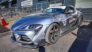500HP+ MKV Supra Ride Along | Loud tunnel pops and burbles | POV