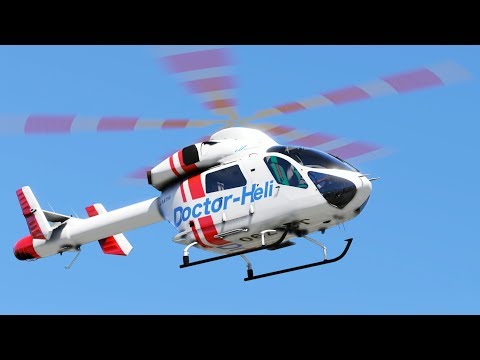 【GTA5】ドクターヘリが登場!!! コードブルーを思い出す！撃たれた人を緊急搬送せよ！MD902ドクターヘリ😍