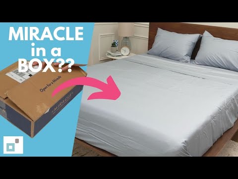 Miracle Sheets Unboxing / Antimicrobial Sheets