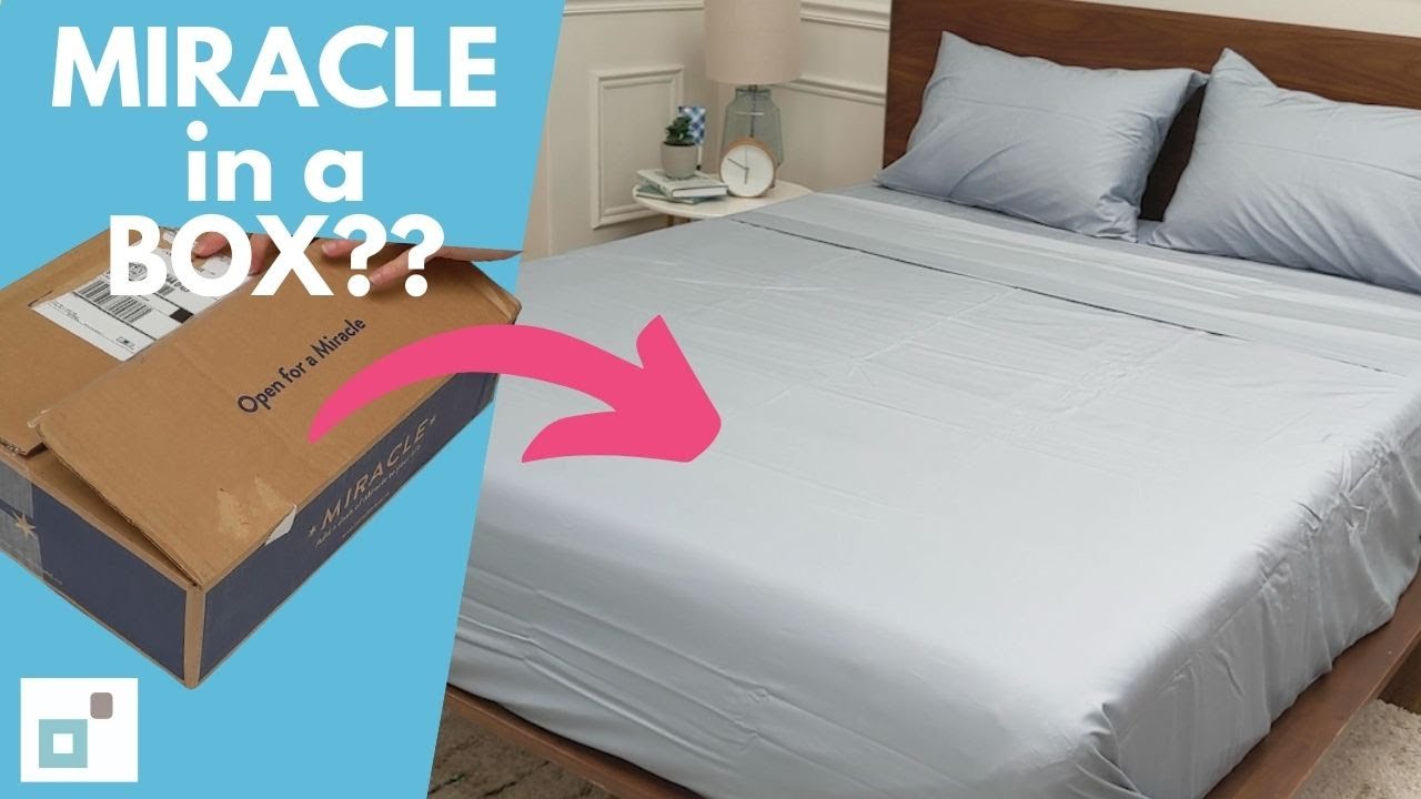 Miracle Sheets Unboxing / Antimicrobial Sheets 