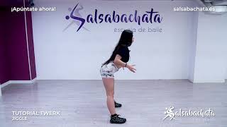 Aprende el paso JIGGLE de TWERK / TUTORIAL / Salsabachata Escuela de Baile / Clases de Twerk