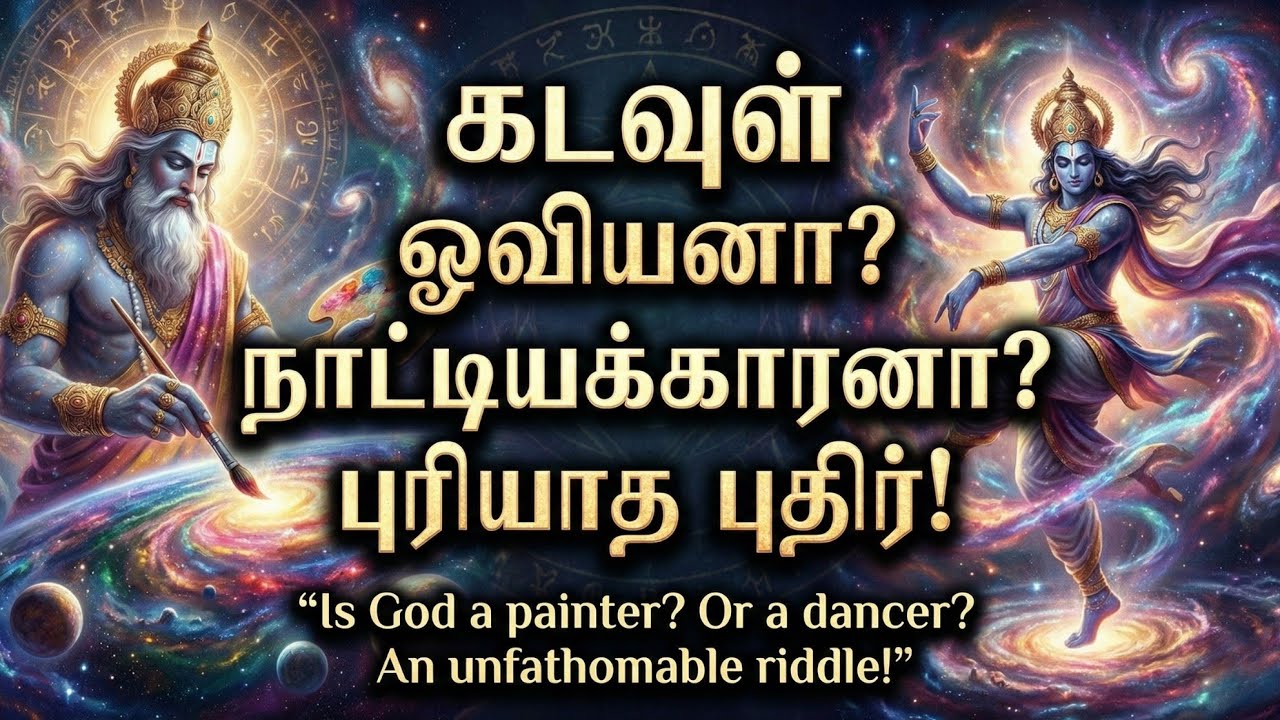 கடவுள்  ஓவியனா நாட்டியக்காரனா - புரியாத புதிர்! God: Painter or Dancer?