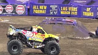 FULL RUN Team Hot Wheels Monster Truck Freestyle │ Santa Clara