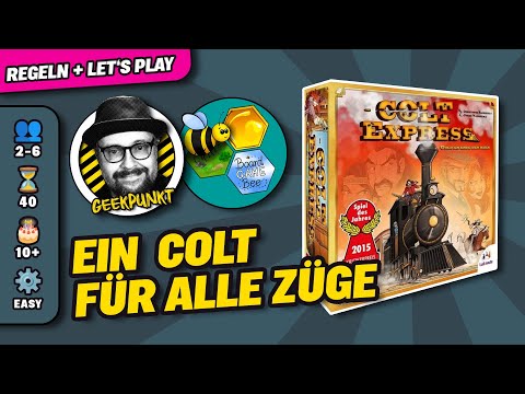 COLT EXPRESS - Regeln & Lets Play