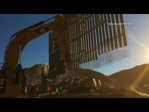 Video: Trump Beginnt Mit Dem Bau Der Mauer