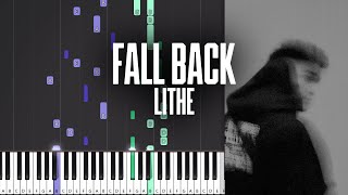Fall Back - Lithe - Piano Tutorial + MIDI