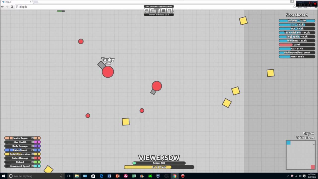Diep.io FAIL Highlights