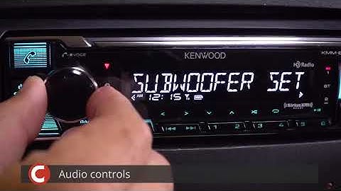Kenwood KMM-BT728HD Display and Controls Demo | Crutchfield Video