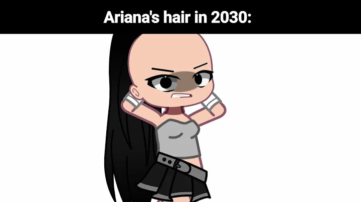 Ariana Grande's hair Be like: 🙂