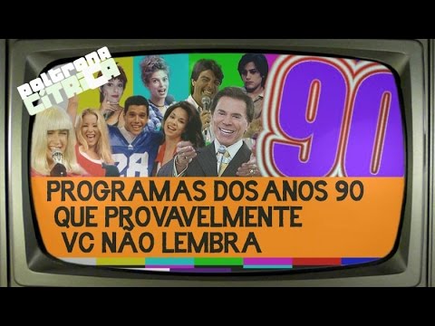 Vídeo: Os Melhores Programas De TV Dos Anos 90