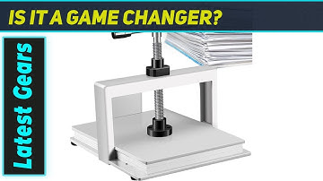 Bookbinding Press Machine: The Ultimate A4/A3 Document Flattening Powerhouse!