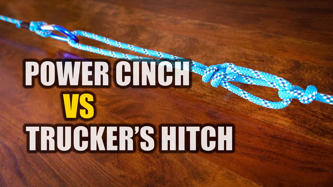 Truckers hitch is nice, but I need more tension : r/knots