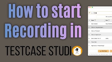 How to Start Recording in TestCase Studio | Free Recorder Plugin to record manual test cases