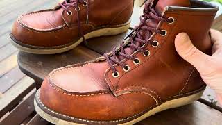Red Wing 875 Moc Toe Boot - Long Term Review and Break In Period. Are they worth it? 
