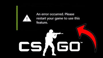 How To FIX NVIDIA *Game Filter An Error Occurred* For CSGO In 2024! (After Update)