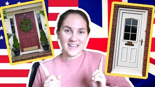 7 Differences You DIDN&#39;T KNOW about UK vs USA Front Doors! (because why would you?)