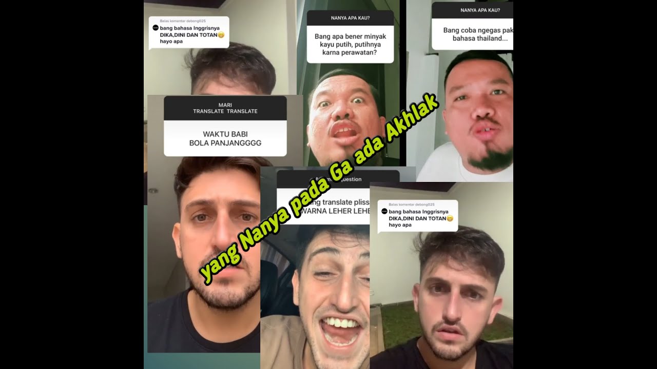 NGAKAK! RANDOM JAWAB PERTANYAAN BAR BAR  DARI JENDA MCLOVER DAN BULE  LADISLAO BAR BAR