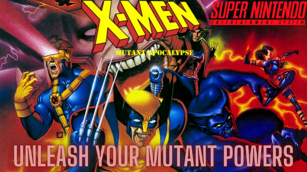 Unleash Your Mutant Powers XMen Mutant Apocalypse for SNES YouTube