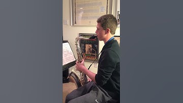 CHROMATIC SCALE SLUR UP TONGUE DOWN TENOR SAX