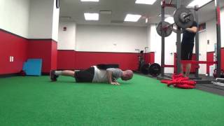 Pause Push Up x 10