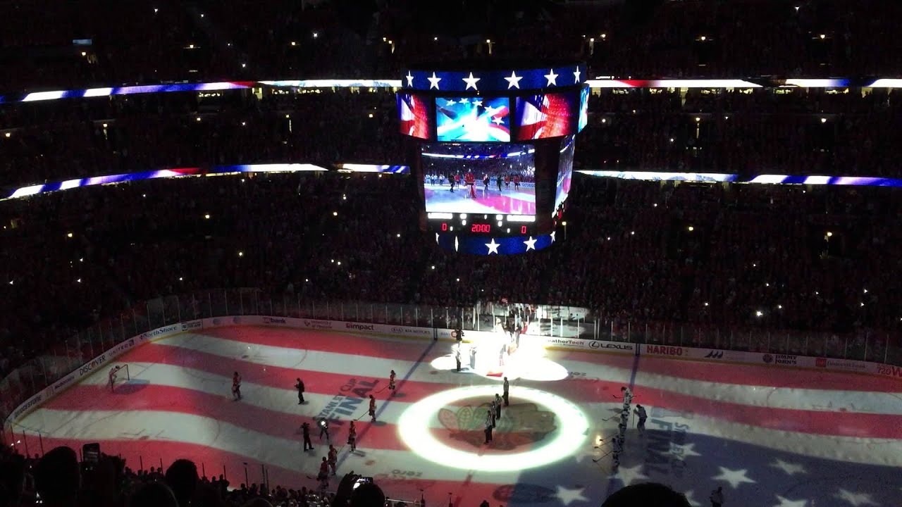 2015 Stanley Cup Finals Game 6 national anthem 6/15/15.
