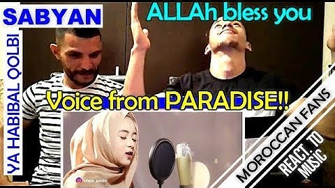 Arab React To | YA HABIBAL QOLBI versi SABYAN || MOROCCAN REACT