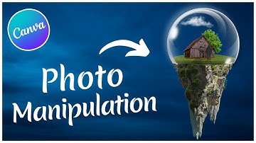 Photo Manipulation in Canva | Canva Tutorial | Floating Island | Mazrify