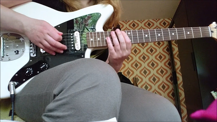 What Have You Done for Me Lately Guitar version - Guitar performance video thumbnail