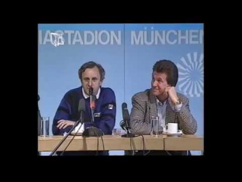 1990 FC Bayern München - Fortuna Düsseldorf 0:0 | PK Jupp Heynckes und ...